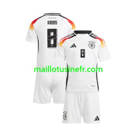 Maillot de Foot Allemagne Toni Kroos 8 Domicile UEFA EURO 2024 - Enfant
